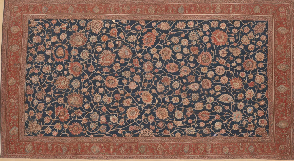 patterns on oriental carpets
